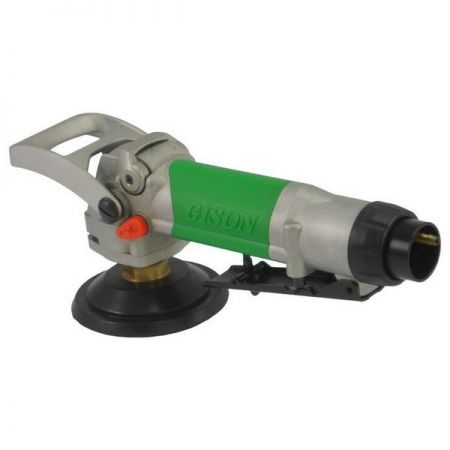 Wet Air Polisher,Sander for Stone (3600rpm, Rear Exhaust, Safety Lever)